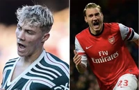 So sánh gây sốc giữa Rasmus Hojlund và Lord Bendtner