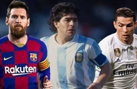 10 cầu thủ vĩ đại nhất lịch sử bóng đá: Messi xếp thứ 3, Ronaldo thứ 4