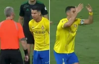 Ronaldo phản ứng kỳ lạ, hành động thô lỗ với trọng tài