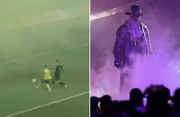 Ronaldo ghi bàn mà thủ môn không thể nhìn thấy bóng