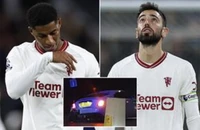 Rashford gặp tai nạn, Bruno Fernandes có mặt giúp đỡ