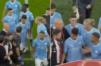 Haaland dính vào cuộc đụng độ dữ dội, Pep Guardiola không muốn nói tới