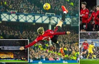 5 điểm nhấn sau trận MU hạ Everton: Thông điệp của Garnacho, Martial, Mainoo