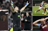 Arteta nổi giận khi VAR khiến Arsenal thua trận, Aston Villa lập kỷ lục khó tin