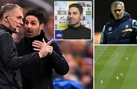 Arteta được Mourinho giúp đỡ thoát án phạt ngoạn mục