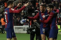 Barca thắng nhọc Osasuna