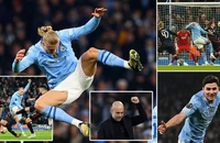 Kỷ lục Champions League đáng sợ của Haaland và tham vọng ăn ba của Man City