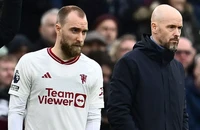 Eriksen tuyên bố không hài lòng với tình hình ở MU