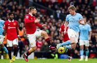 Man City - MU: Cú đúp cho The Citizens