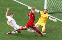 Eriksen ghi bàn, tuyển Đan Mạch vẫn mất điểm đáng tiếc