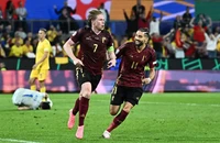 Hạ Romania, đội tuyển Bỉ có 3 điểm đầu tiên