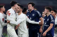 Maguire chửi Kai Havertz nặng nề trong cuộc ẩu đả giữa MU và Arsenal