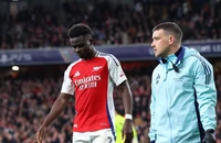 Arteta cập nhật thông tin về chấn thương của Saka sau trận thắng Real Madrid