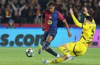 Barcelona thắng đậm Borussia Dortmund tại Champions League