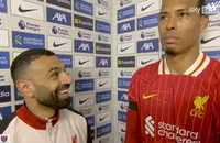 Salah vô tình hé lộ thông tin về tương lai của Van Dijk ở Liverpool