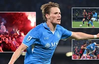 2 cựu sao MU dẫn dắt Napoli giành chức vô địch Serie A