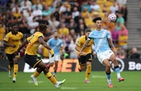 Tân binh tỏa sáng giúp Man City thắng dễ Wolves