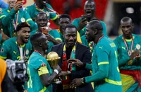 Các cầu thủ Senegal phản ứng sau khi bị tước danh hiệu châu Phi