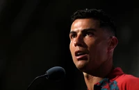 Ronaldo hét vào ống kính truyền hình giải tỏa ức chế
