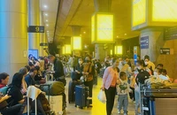 Khách quốc tế, Việt kiều kín Sân bay quốc tế Tân Sơn Nhất