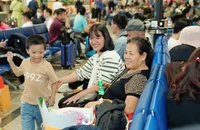 Chuyến bay đoàn viên đưa công nhân về quê ăn Tết