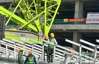 Nhà ga T3 sân bay Tân Sơn Nhất dần lộ diện