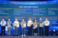 Pháp Luật TP.HCM đoạt 1 giải báo chí viết về ngành giao thông vận tải