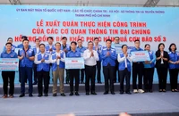 TP.HCM xuất quân thực hiện công trình khắc phục hậu quả cơn bão số 3 