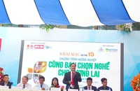 Hơn 800.000 học sinh sẽ được tư vấn chọn nghề