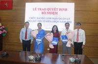 TP.HCM: Trao quyết định bổ nhiệm 3 phó hiệu trưởng sau kỳ thi tuyển chọn