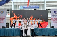 Sau 2 năm tạm hoãn vì COVID-19, hơn 11.000 học sinh TP.HCM tham gia hội trại truyền thống 9-1 