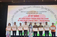 Hơn 8 tỉ đồng chăm lo cho nạn nhân chất độc da cam