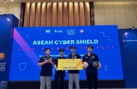 Sinh viên Trường ĐH Công nghệ Thông tin đạt giải nhất thi an ninh mạng