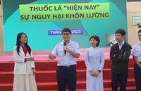 ‘Hút thuốc lá điện tử không thể hiện đẳng cấp nhưng sẽ hủy diệt sức khỏe'