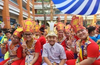 Học sinh tiểu học hứng thú với ngày hội ‘Em yêu Sử Việt’