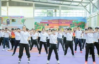 Giáo viên tiểu học TP.HCM tập huấn võ tự vệ, võ nhạc Vovinam