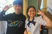 Học trò cuối cấp tranh thủ ôn thi trong kỳ nghỉ Tết Nguyên đán