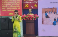 TP.HCM: Giáo viên mầm non thể hiện tài năng