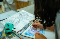 1 trường THPT tại TP.HCM đánh giá năng lực đầu vào môn mỹ thuật