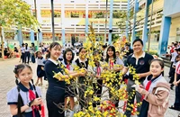 Học sinh TP.HCM nghỉ Tết Nguyên đán: Nhiều trường cho nghỉ đến 15 ngày