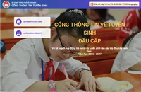 Từ hôm nay, phụ huynh TP.HCM rà soát dữ liệu tuyển sinh đầu cấp