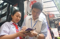 Học sinh TP.HCM trải nghiệm 16 'vương quốc sách' tại hội thi Lớn lên cùng sách