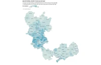Infographic: Địa chỉ trụ sở, Trung tâm hành chính, lãnh đạo 168 phường, xã, đặc khu của TP HCM mới 