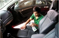 Kinh nghiệm vệ sinh ghế da xe hơi hiệu quả