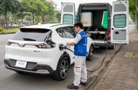 Dịch vụ cứu hộ pin 24/7 của VinFast hoạt động cả ngày lễ