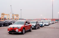 VinFast tiếp tục xuất khẩu lô xe điện VF8 thứ hai đi Mỹ và Canada