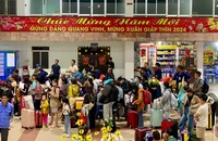 Ảnh: Người dân nô nức rời TP.HCM về quê đón Tết