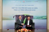 Công ty con của tỉ phú Phạm Nhật Vượng bắt tay cùng Samco chuyển đổi xe buýt điện