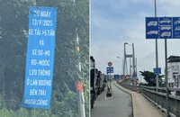 Từ ngày mai, điều chỉnh biển báo phân làn trên đường Võ Chí Công, phường Cát Lái
