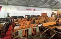 Tháng 1 xuất khẩu gỗ và sản phẩm gỗ của Việt Nam đạt hơn 1,4 tỉ USD. ẢNH: TÚ UYÊN 